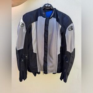 Men’s XL Joe Rocket Motorcycle Jacket – 3-Piece System w/ Armor & Cooling Vest